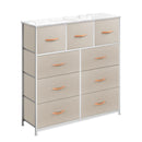 Drawer Storage Chest (Cream9 Drawers)