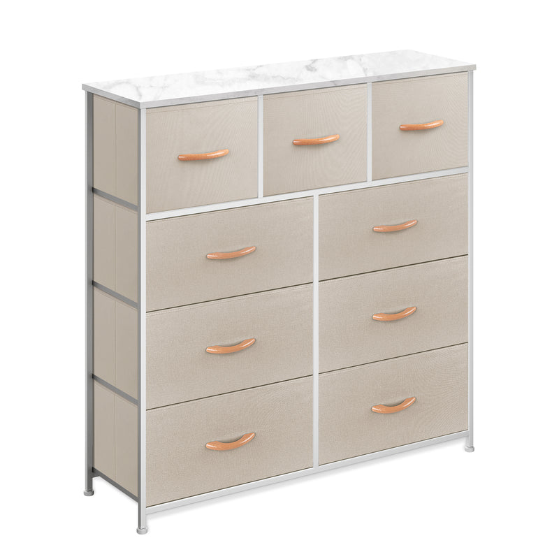 Drawer Storage Chest (Cream9 Drawers)