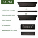 Vertical Garden Planter, Raised Garden Bed - bigroofus