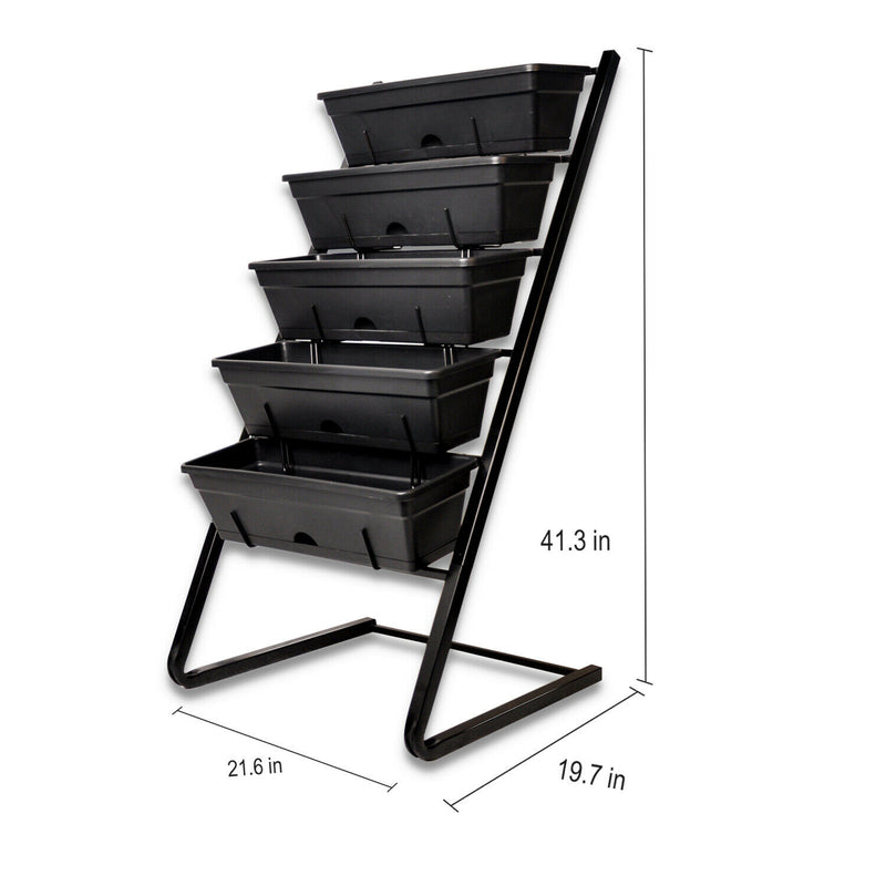 Vertical Garden Planter, Raised Garden Bed - bigroofus